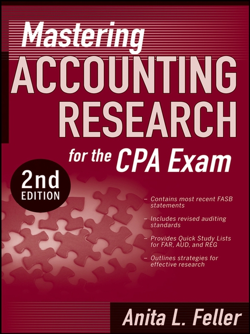 Master account. Accounting research. Contemporary Accounting research.